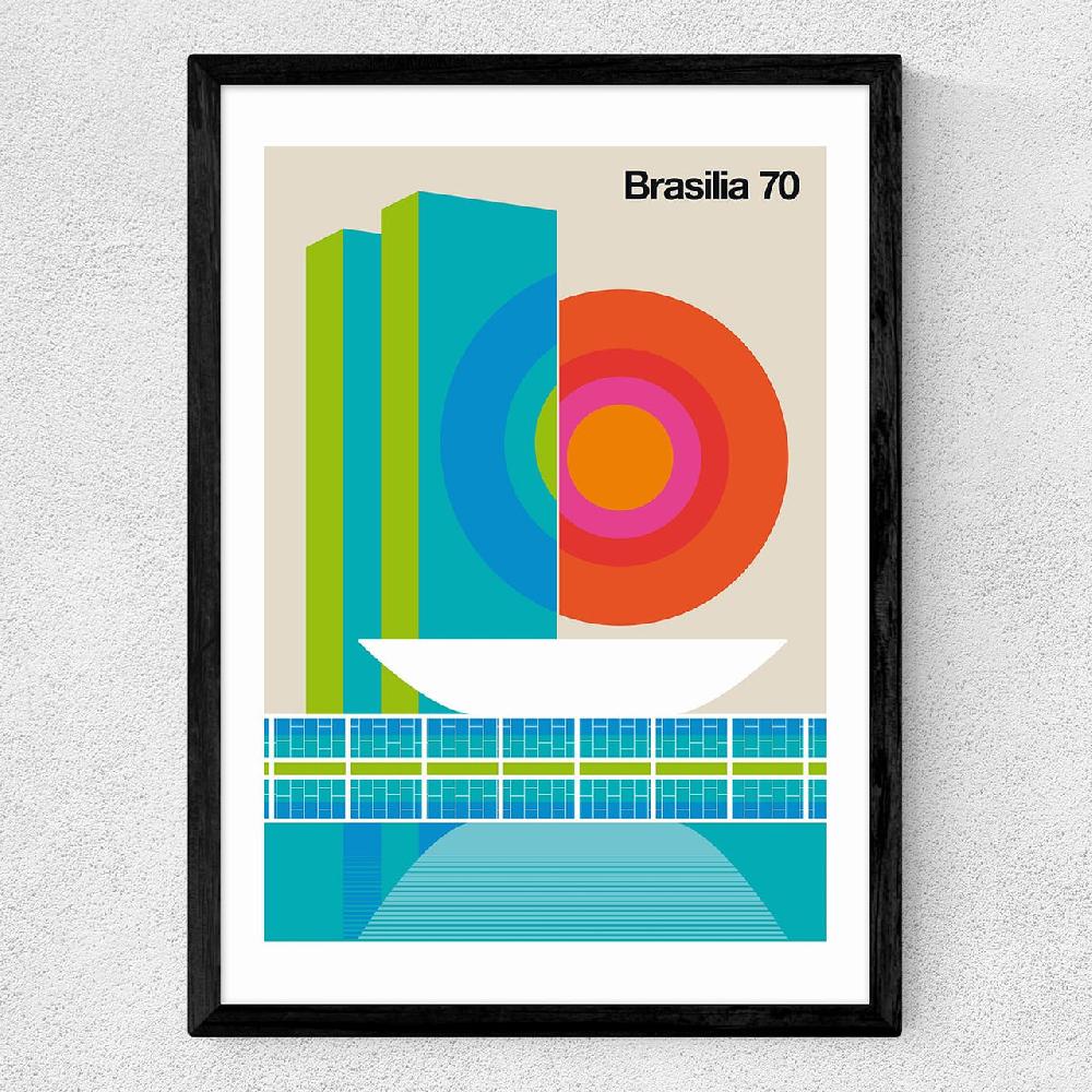 East End Prints Brasilia 70