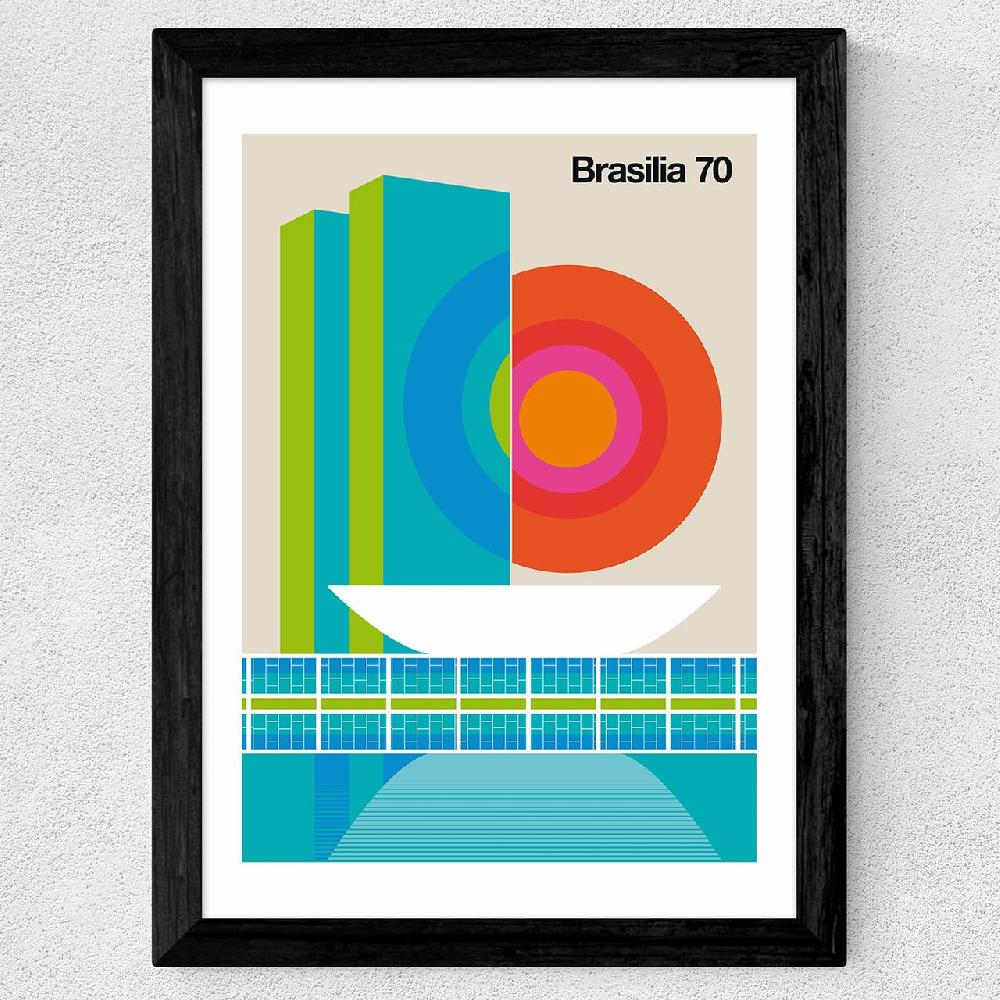 East End Prints Brasilia 70