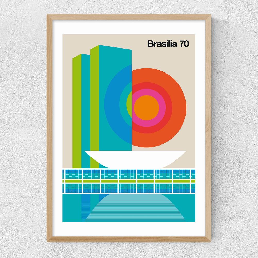 East End Prints Brasilia 70