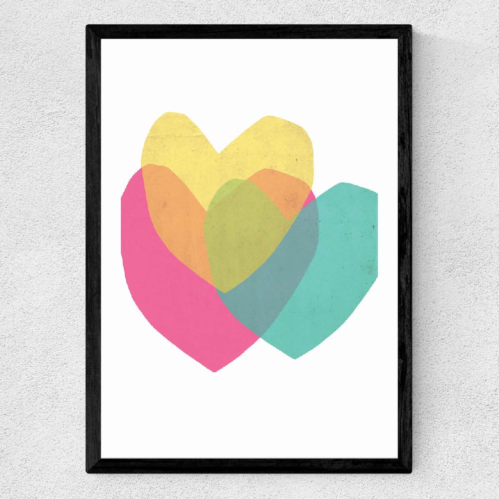 East End Prints Bright Hearts