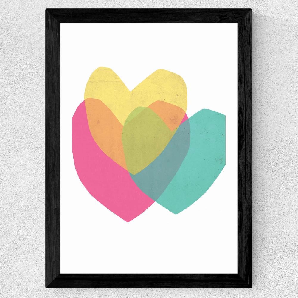 East End Prints Bright Hearts