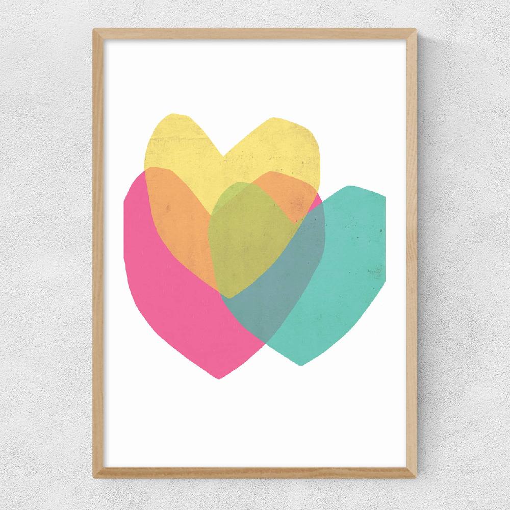 East End Prints Bright Hearts