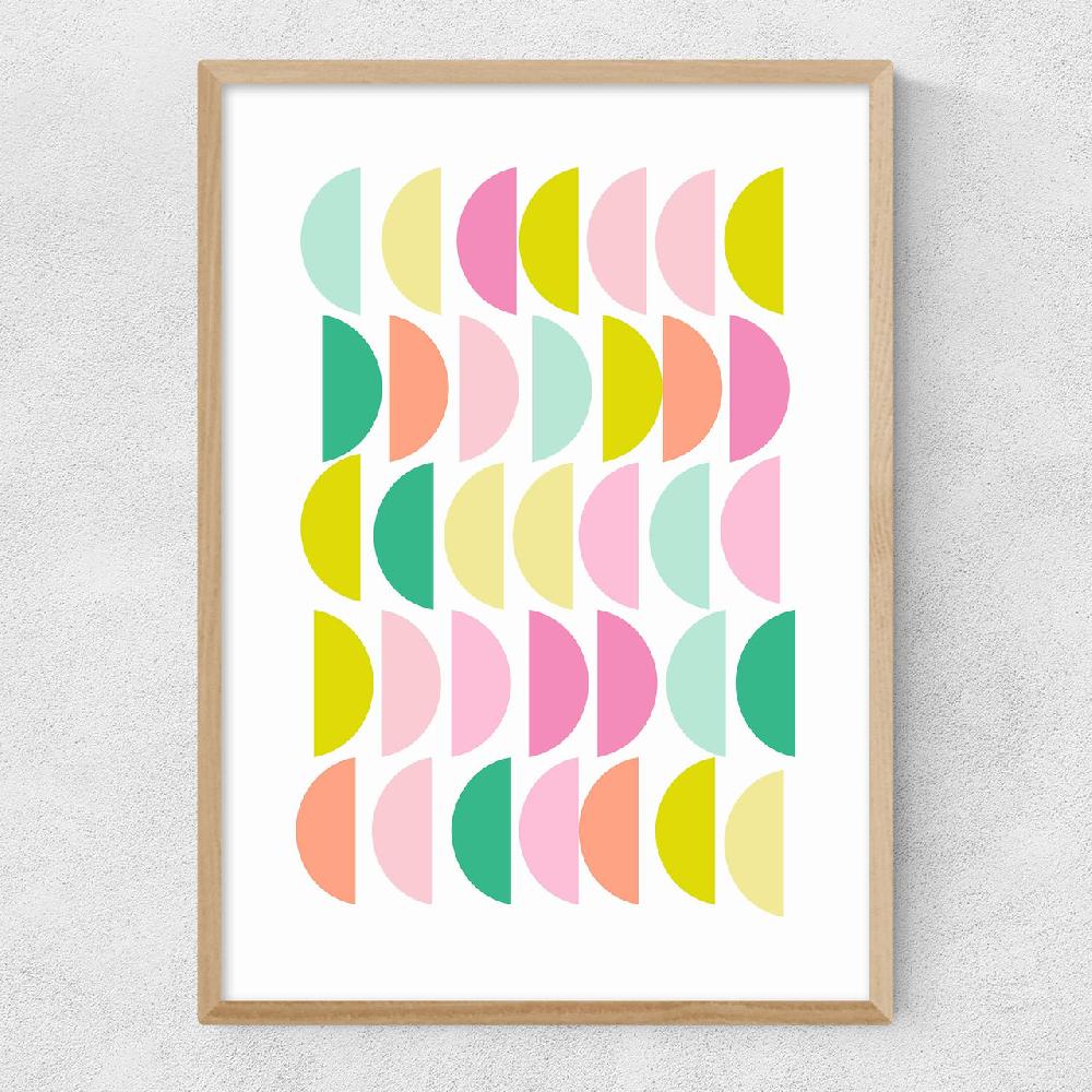East End Prints Bright Pastels
