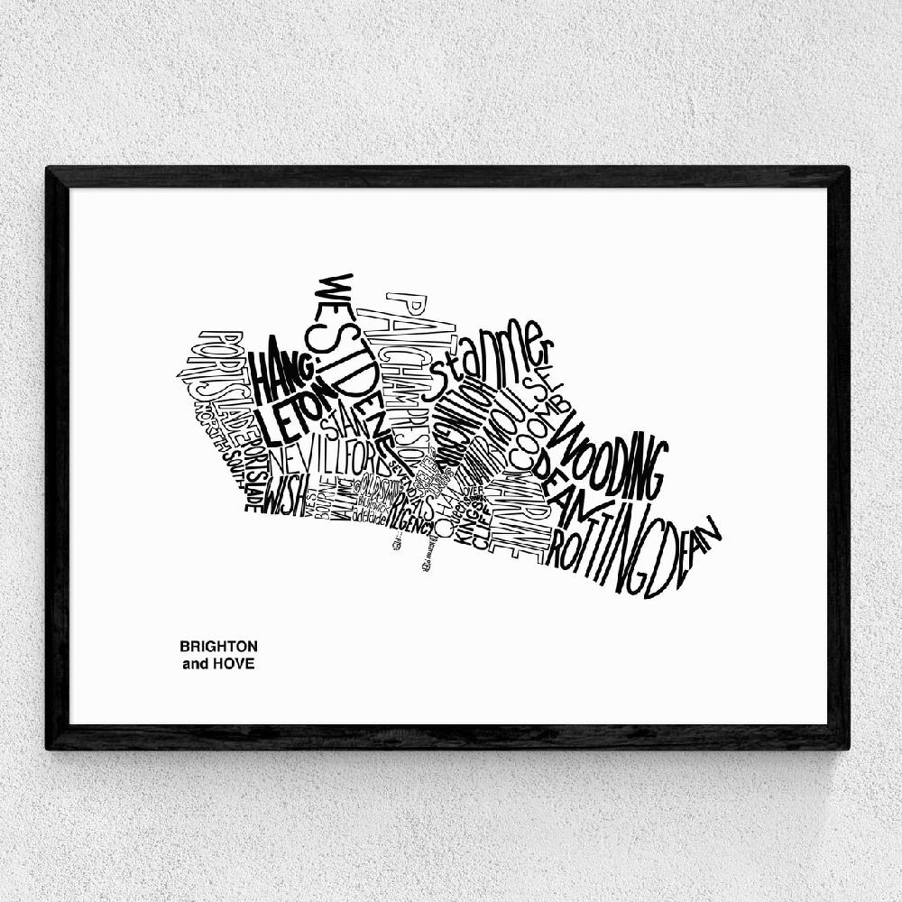 East End Prints Brighton By Phillip Sheffield
