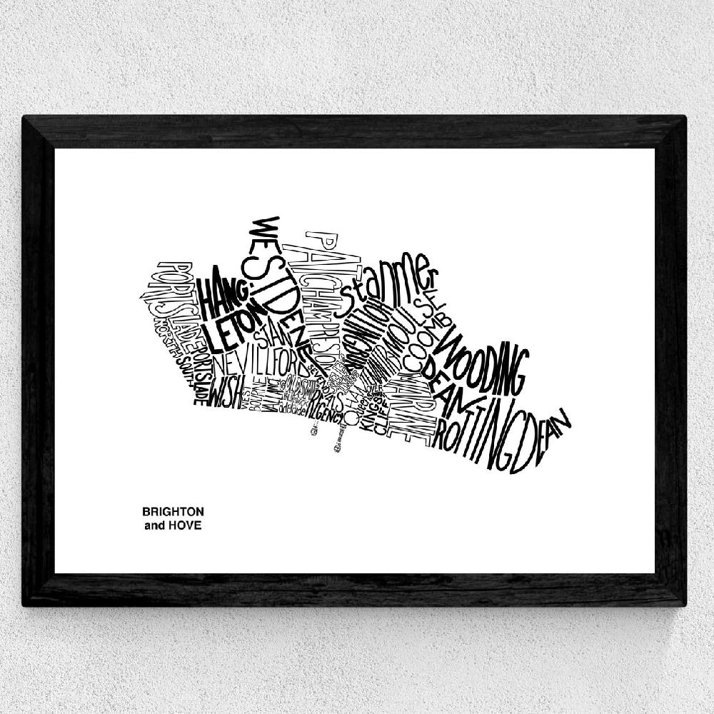 East End Prints Brighton By Phillip Sheffield