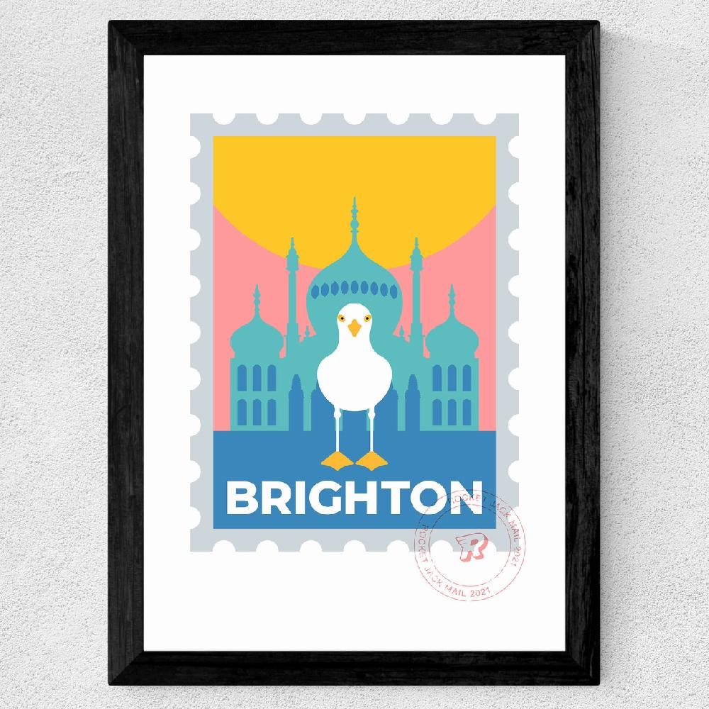 East End Prints Brighton By Rocket Jack