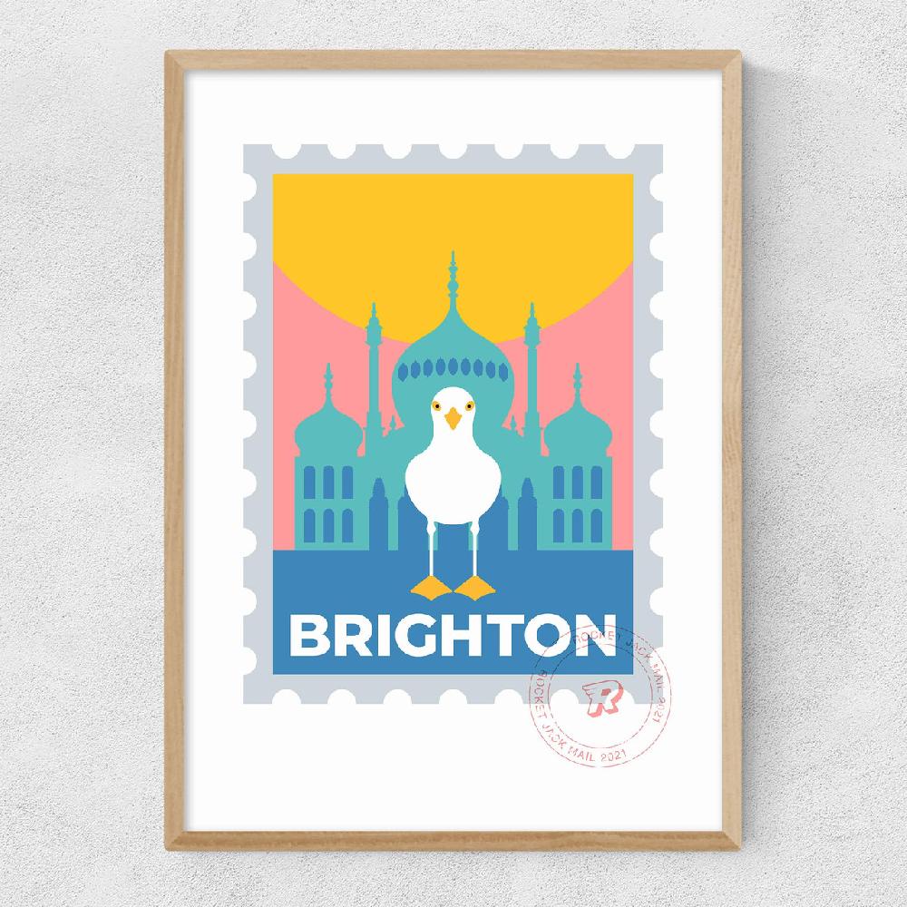 East End Prints Brighton By Rocket Jack