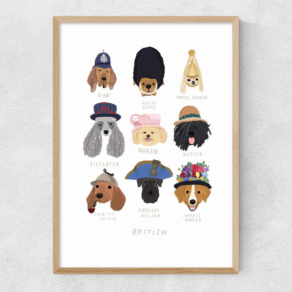 East End Prints British Dogs