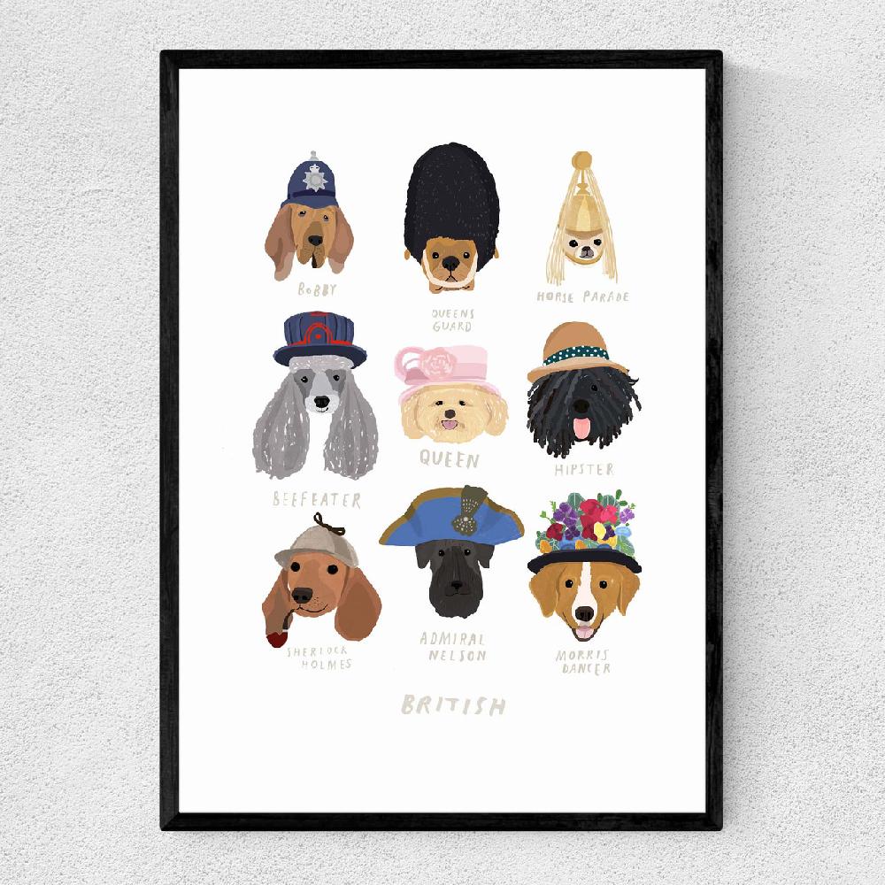 east end prints British Dogs