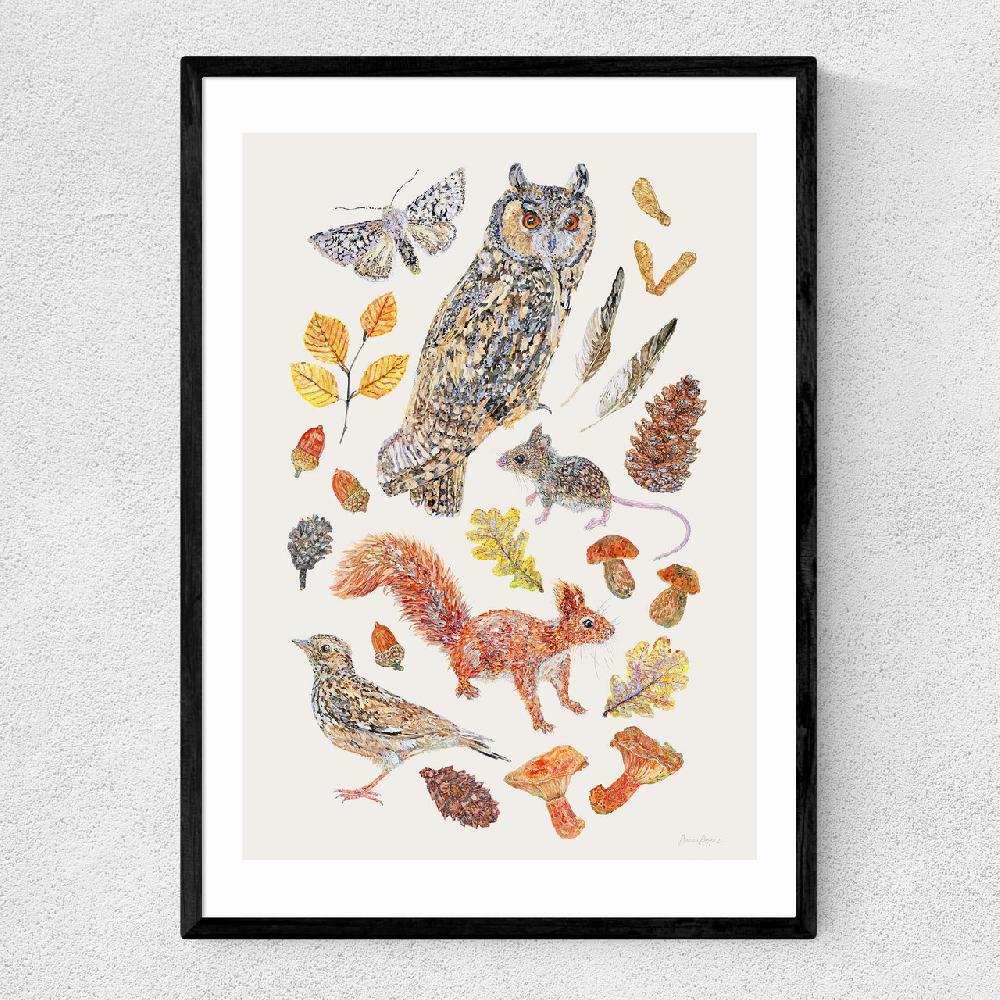 east end prints British Nature In Autumn