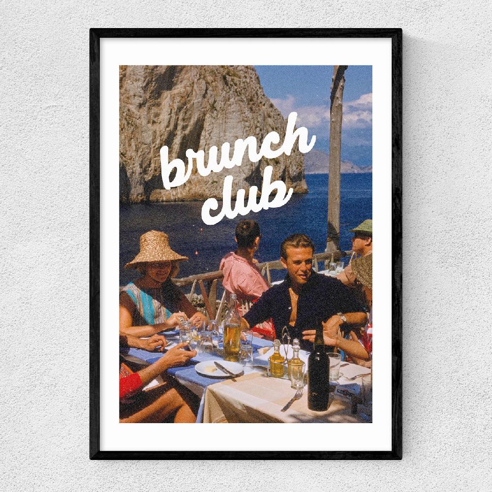 east end prints Brunch Club by GS Print Shoppe