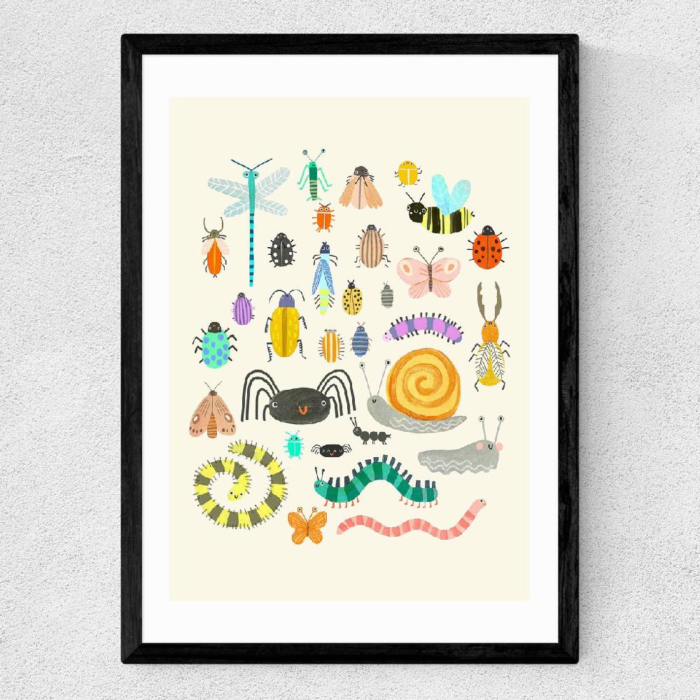 East End Prints Bugs By Darcie Olley