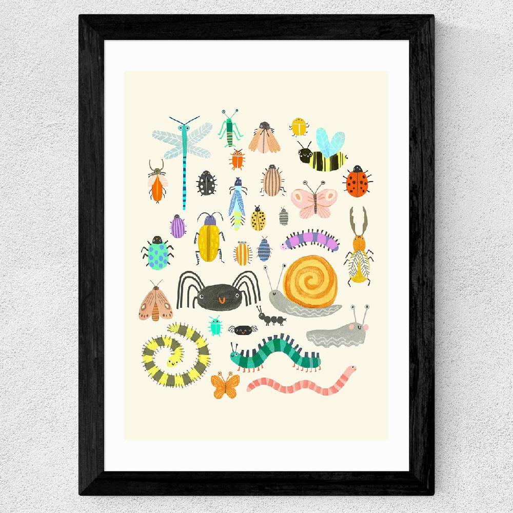 East End Prints Bugs By Darcie Olley