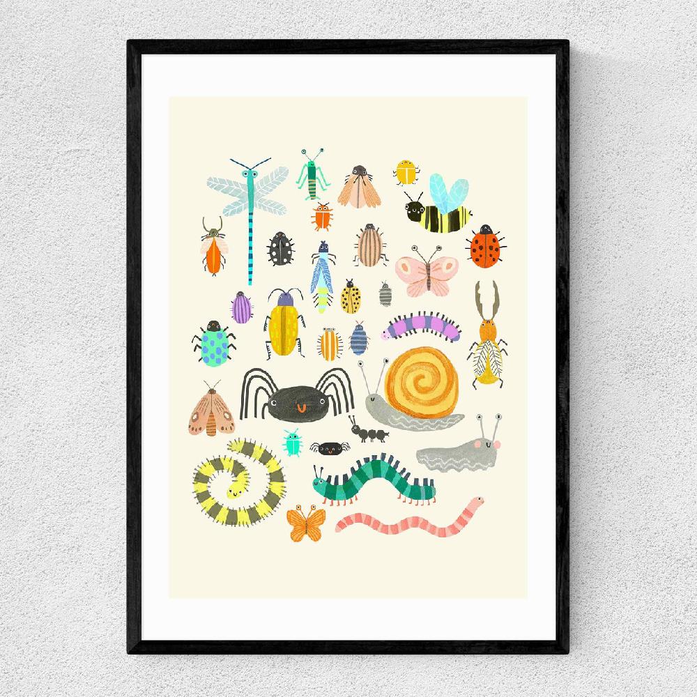 east end prints Bugs by Darcie Olley