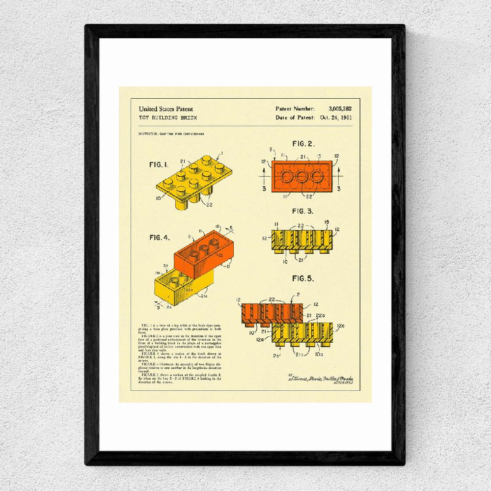 East End Prints Building Bricks