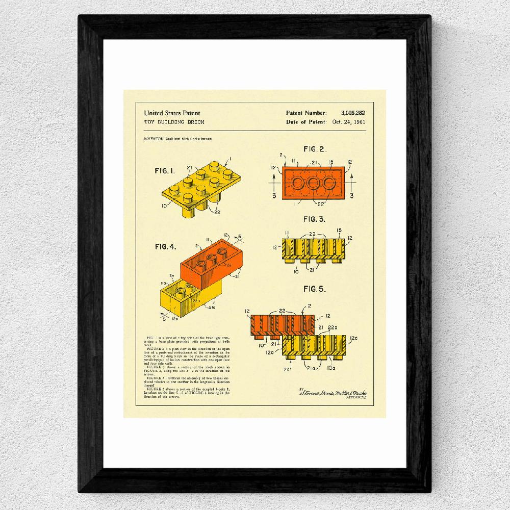 East End Prints Building Bricks