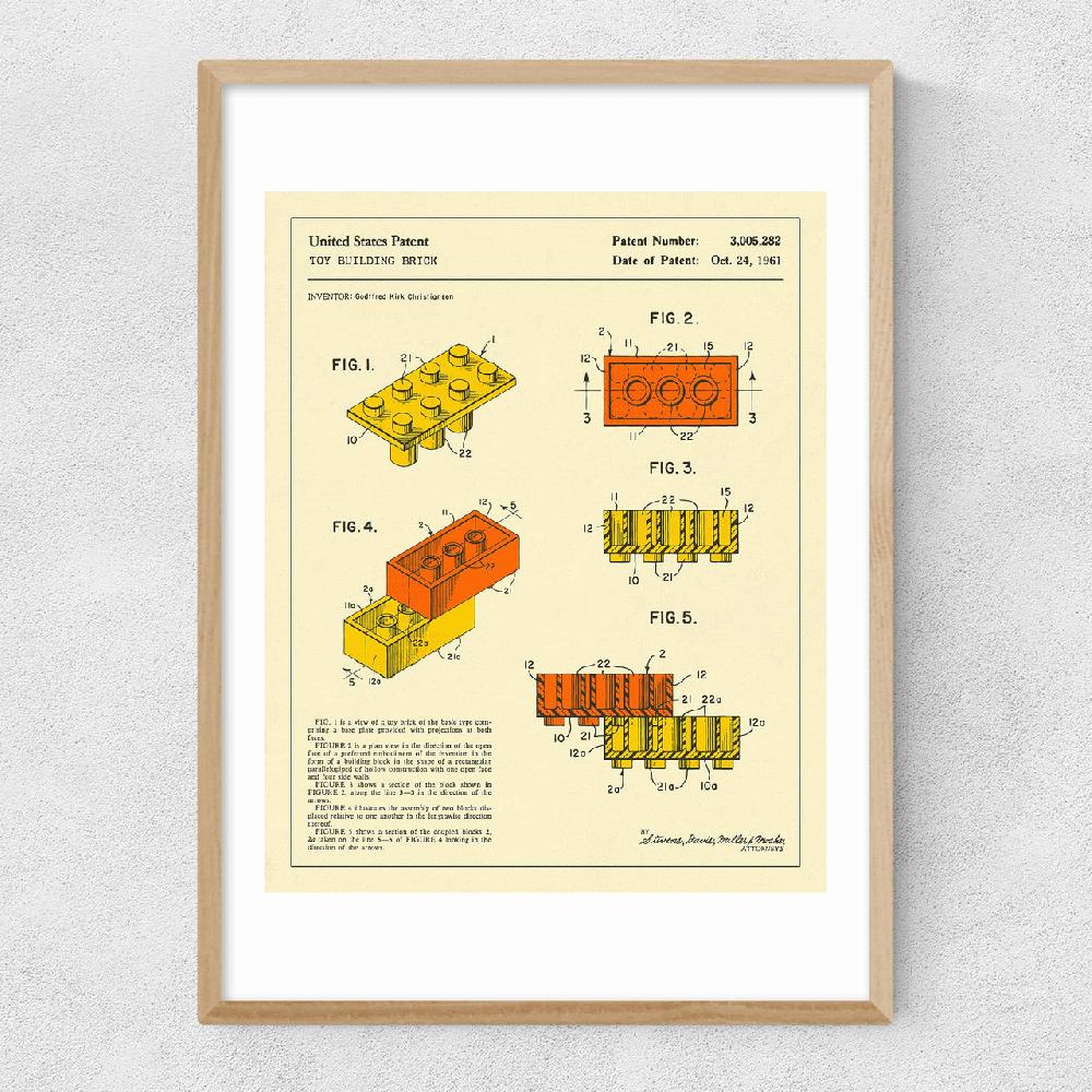 East End Prints Building Bricks