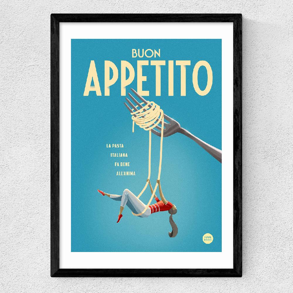 East End Prints Buon Appetito