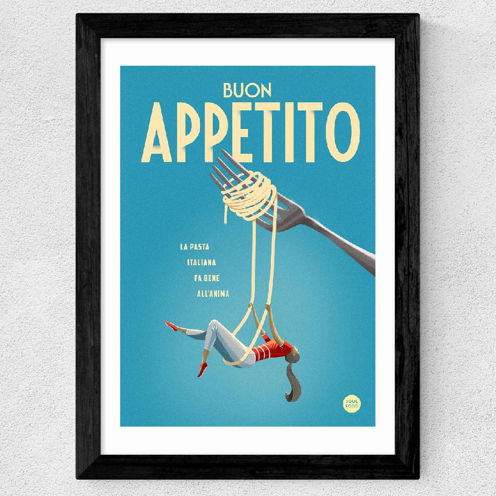 East End Prints Buon Appetito