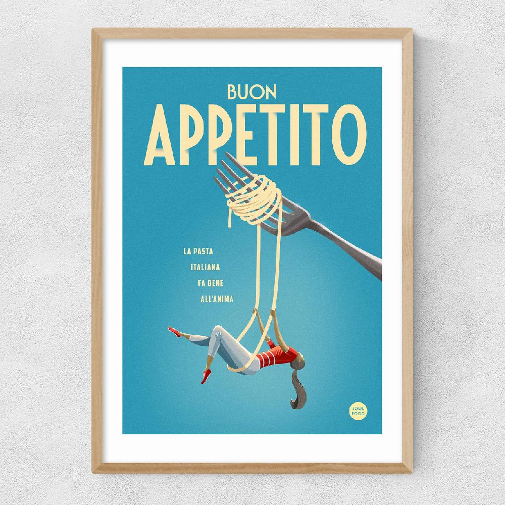 East End Prints Buon Appetito