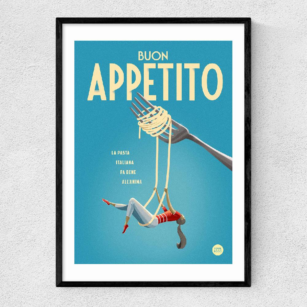 east end prints Buon Appetito
