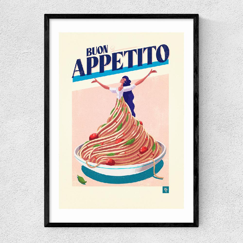 east end prints Buon Appettito