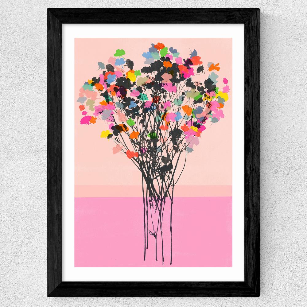 East End Prints Buttercups Pink