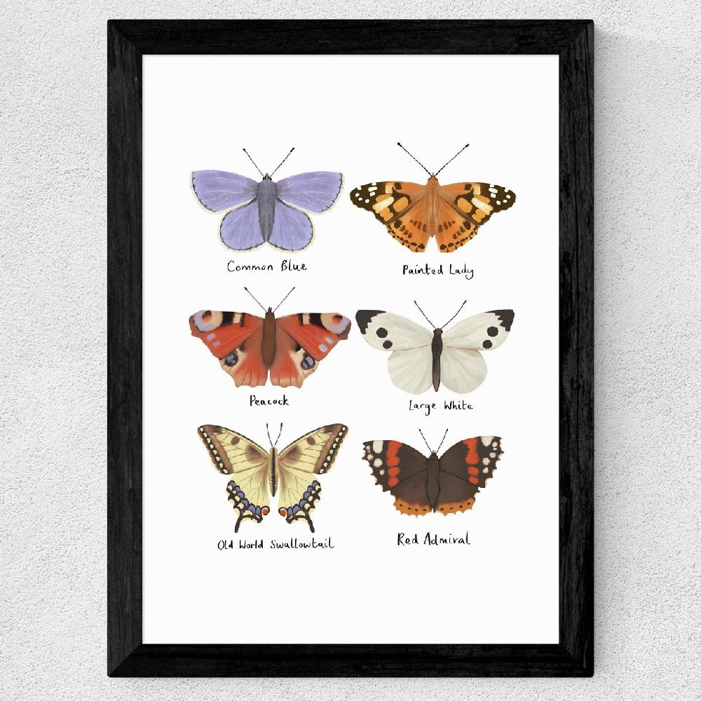 East End Prints Butterflies By Kid Of The Village
