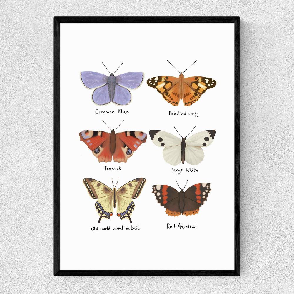 east end prints Butterflies by Kid of the Village