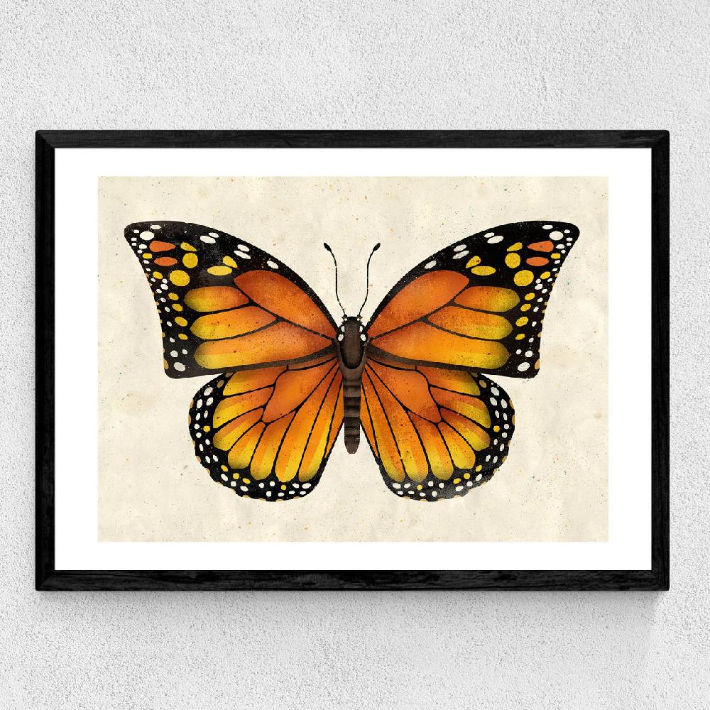 East End Prints Butterfly By Dieter Braun