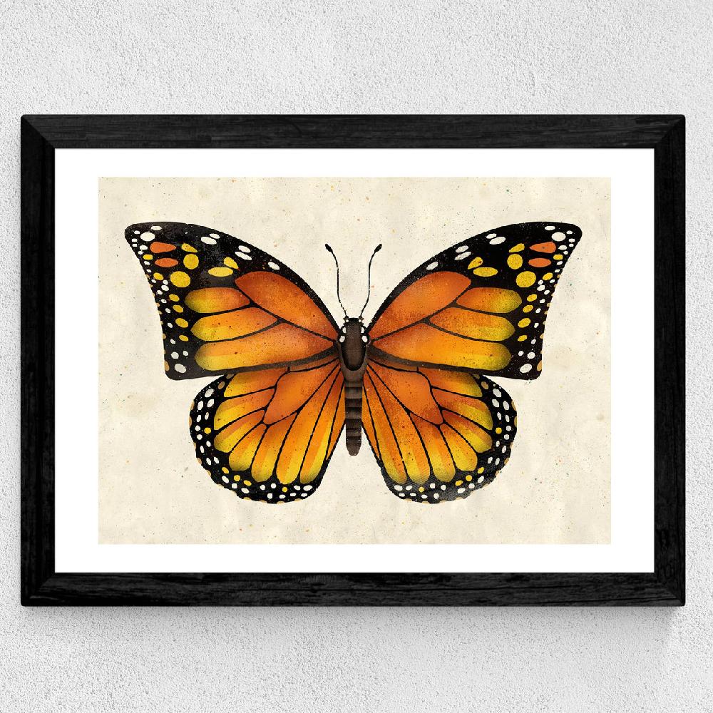 East End Prints Butterfly By Dieter Braun
