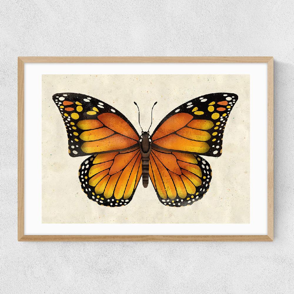 East End Prints Butterfly By Dieter Braun