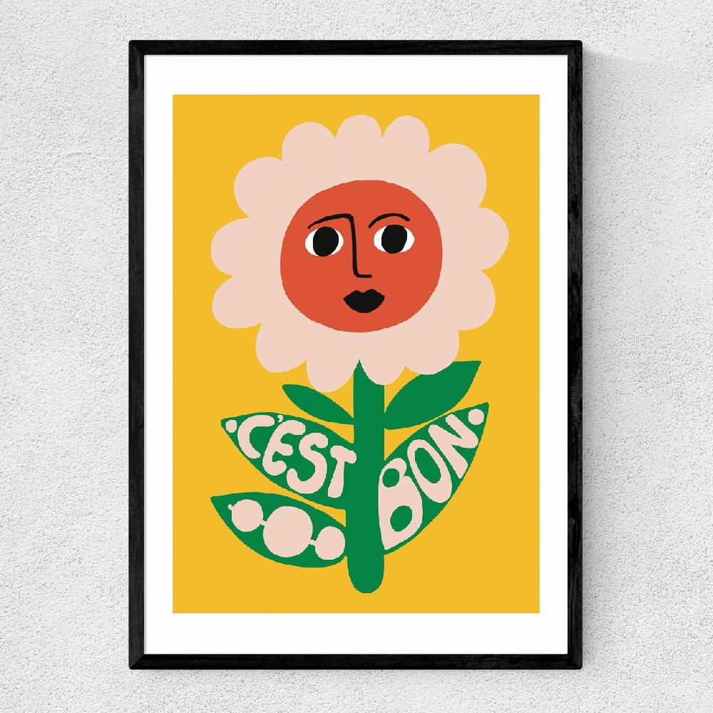east end prints C'est Bon Flower