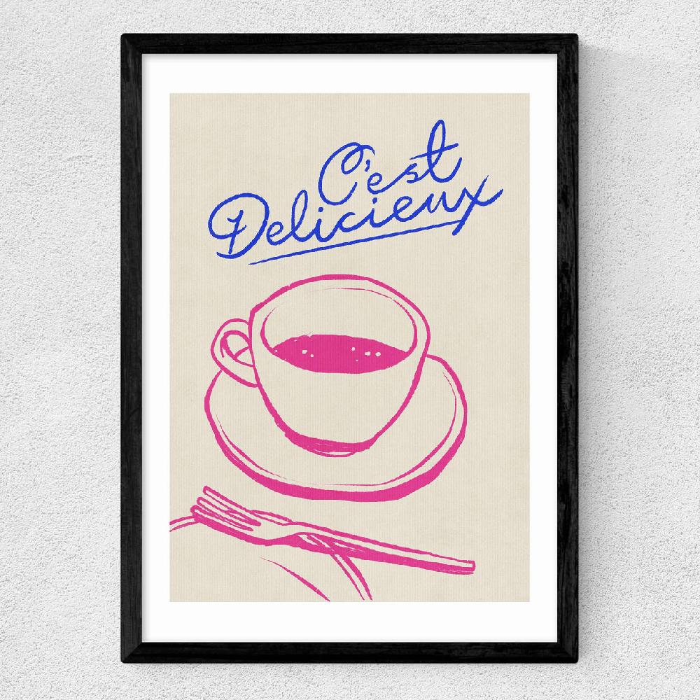 East End Prints C'est Delicieux