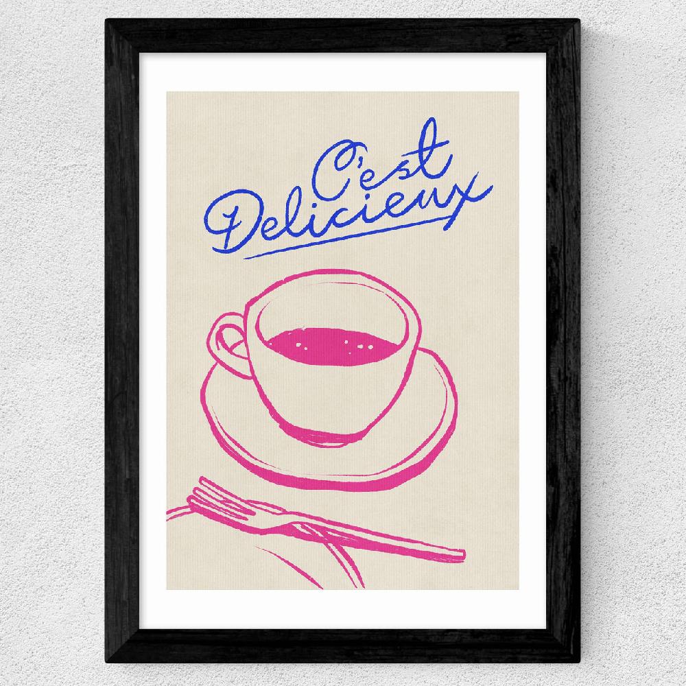 East End Prints C'est Delicieux