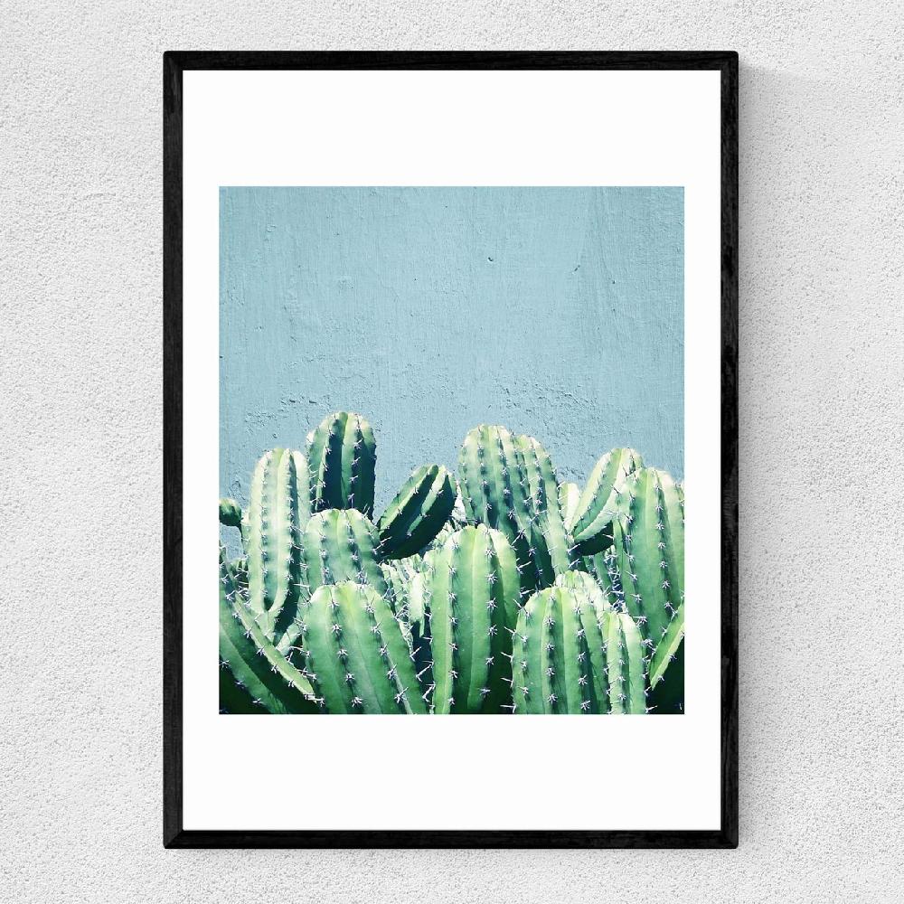 east end prints Cactus and Teal