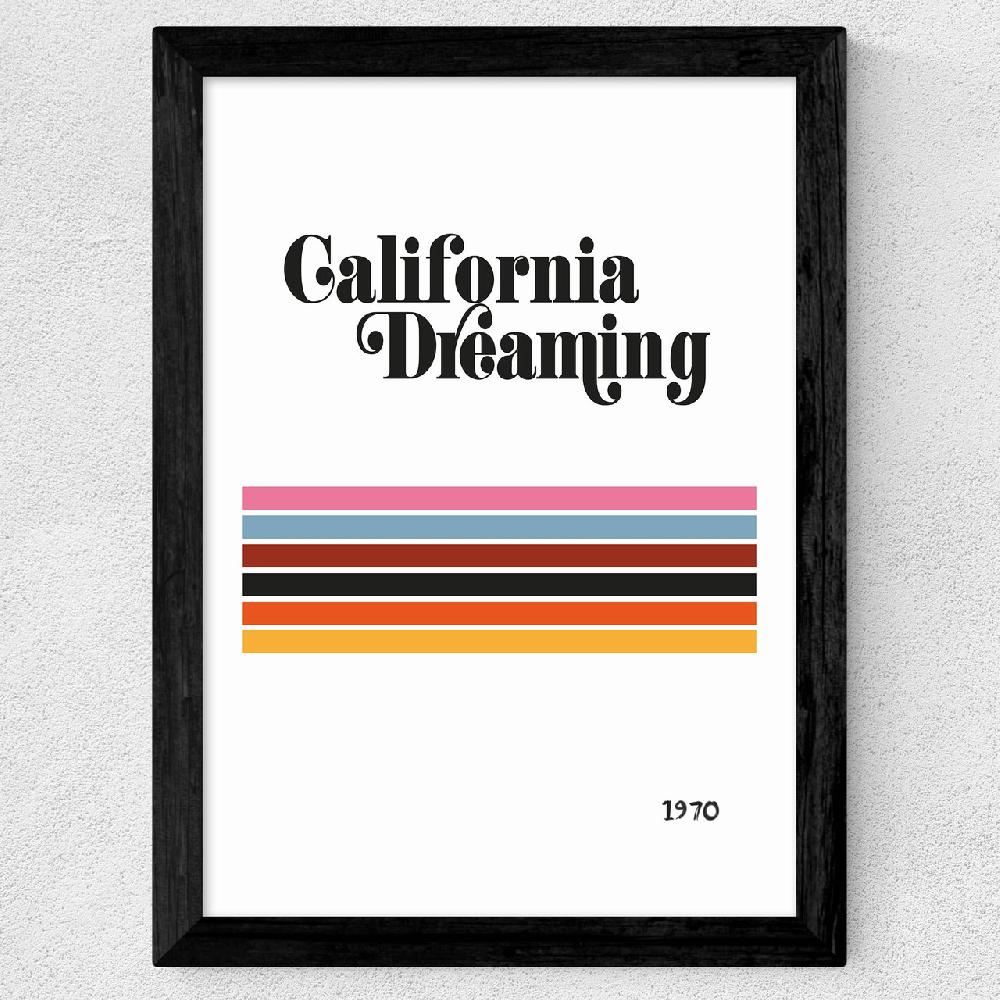 East End Prints California Dreaming