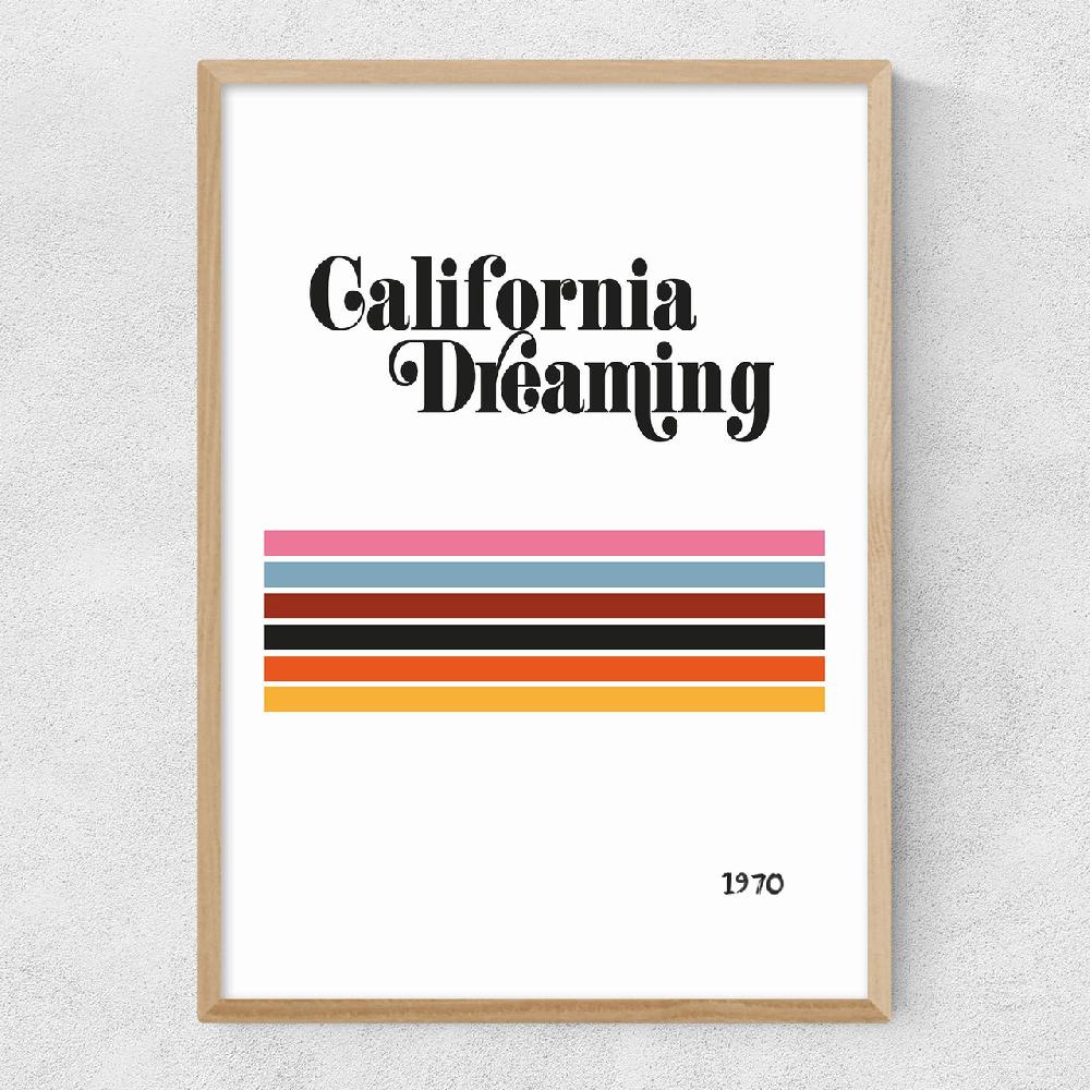 East End Prints California Dreaming
