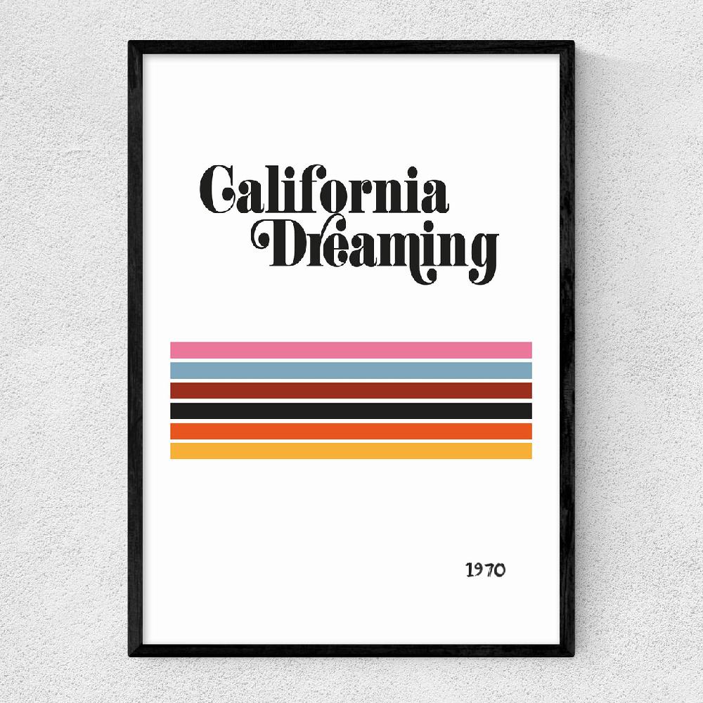 east end prints California Dreaming
