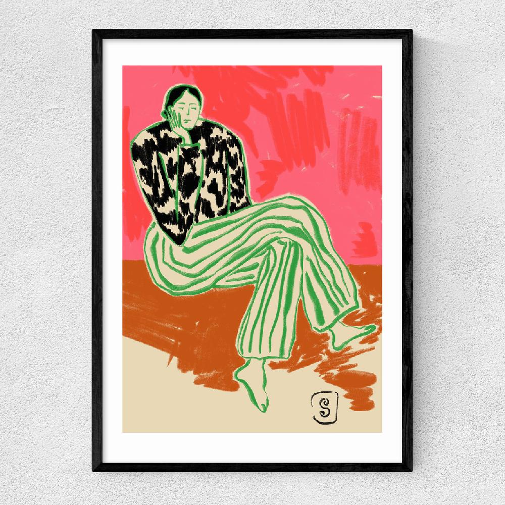 east end prints Calm Woman