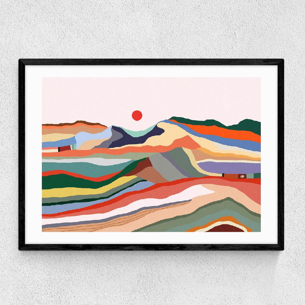 east end prints Camaleonte