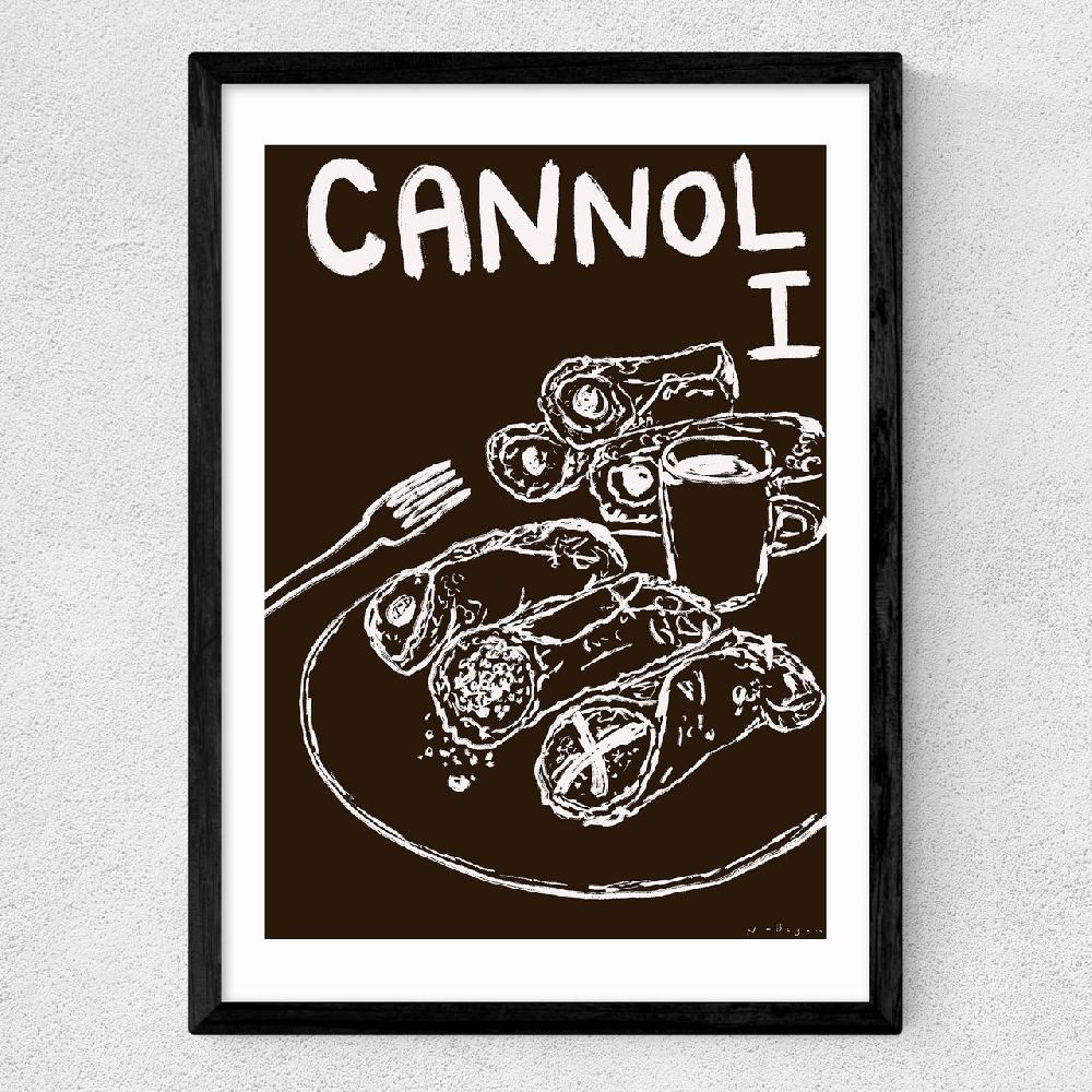East End Prints Cannoli