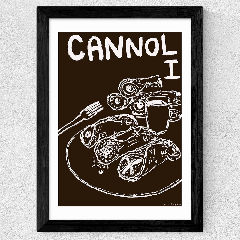 East End Prints Cannoli