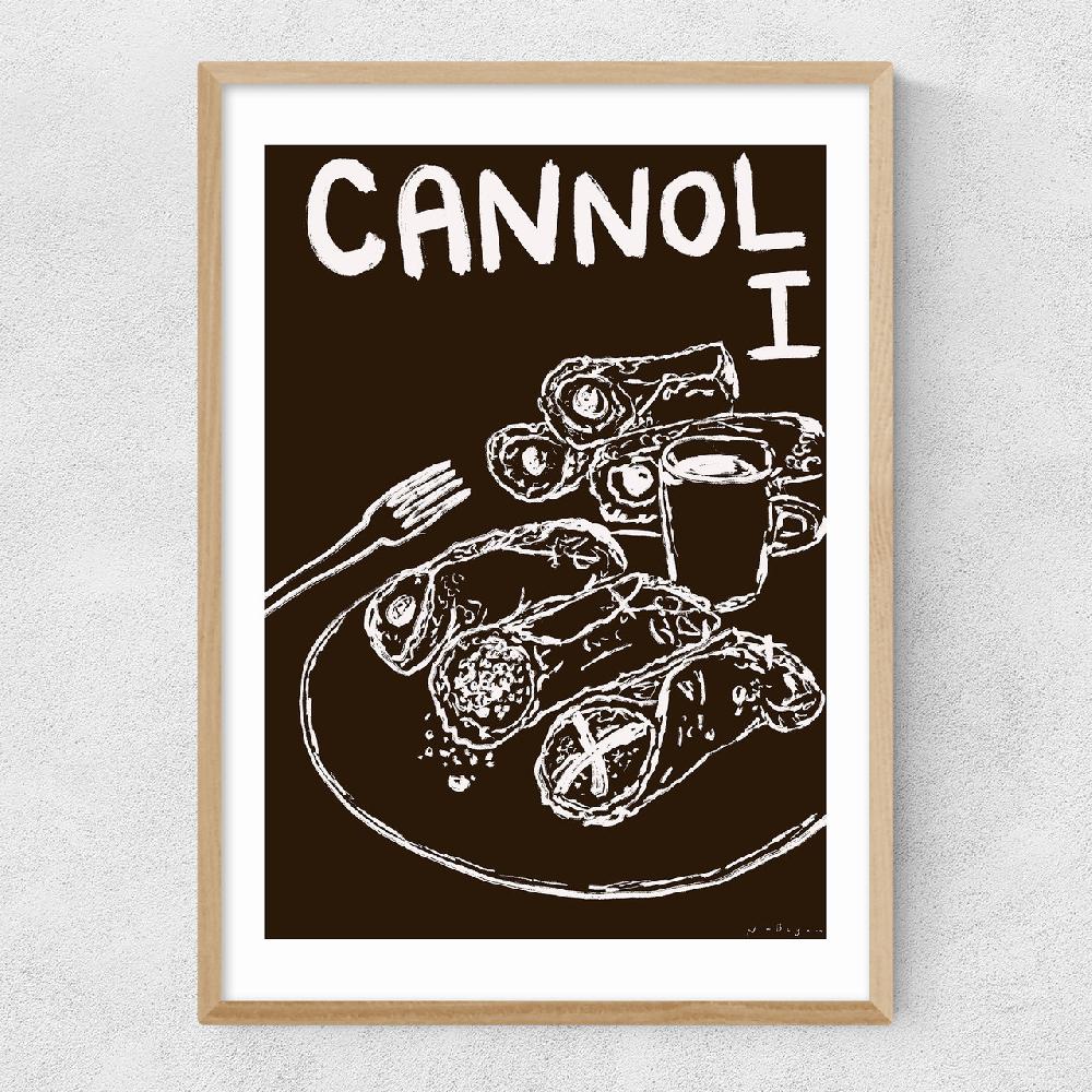 East End Prints Cannoli