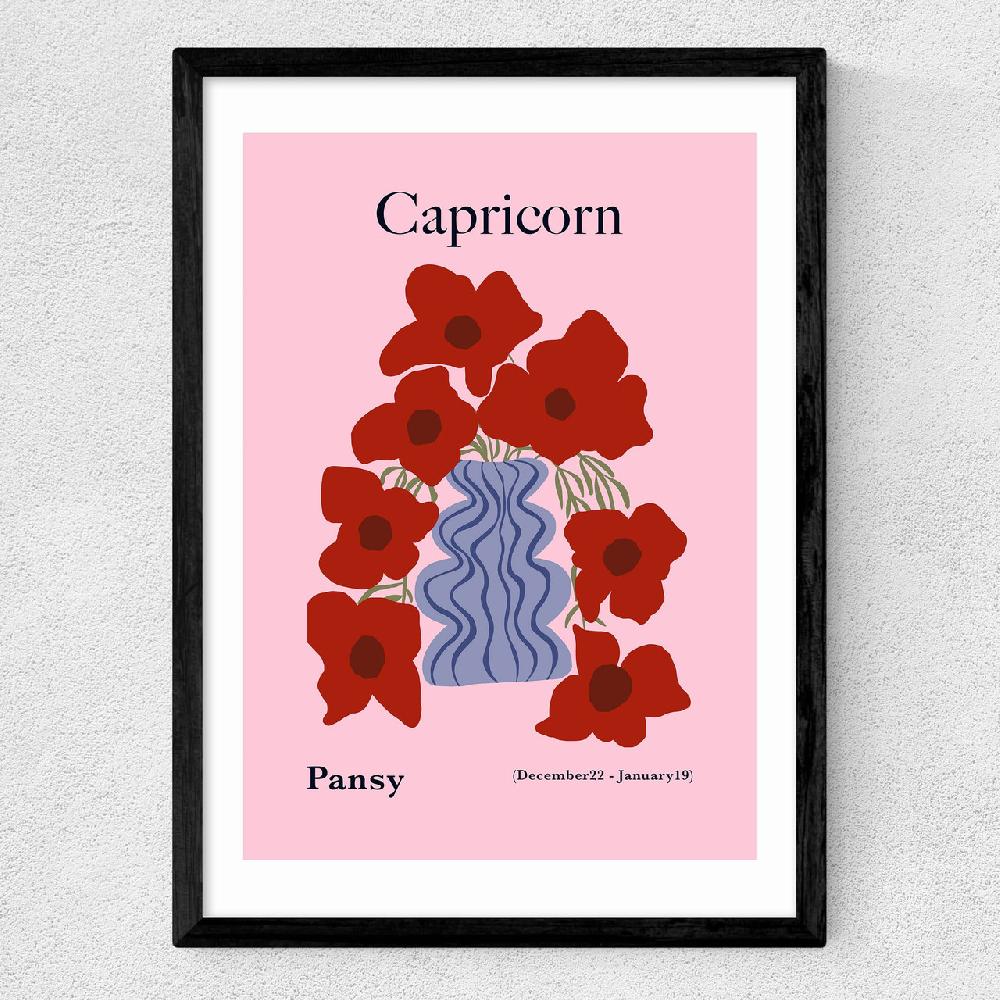 East End Prints Capricorn