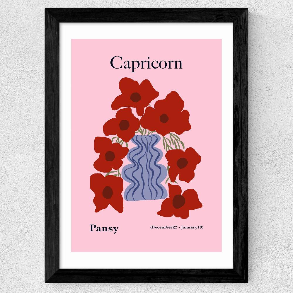 East End Prints Capricorn
