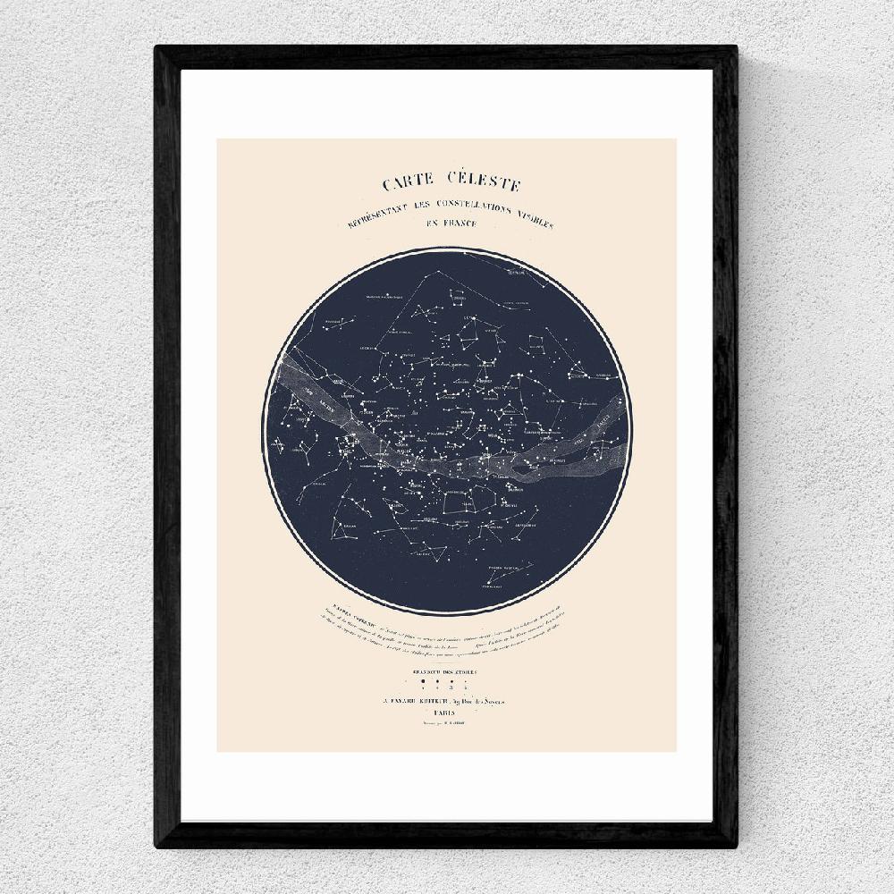 East End Prints Carte Du Ciel By Aster