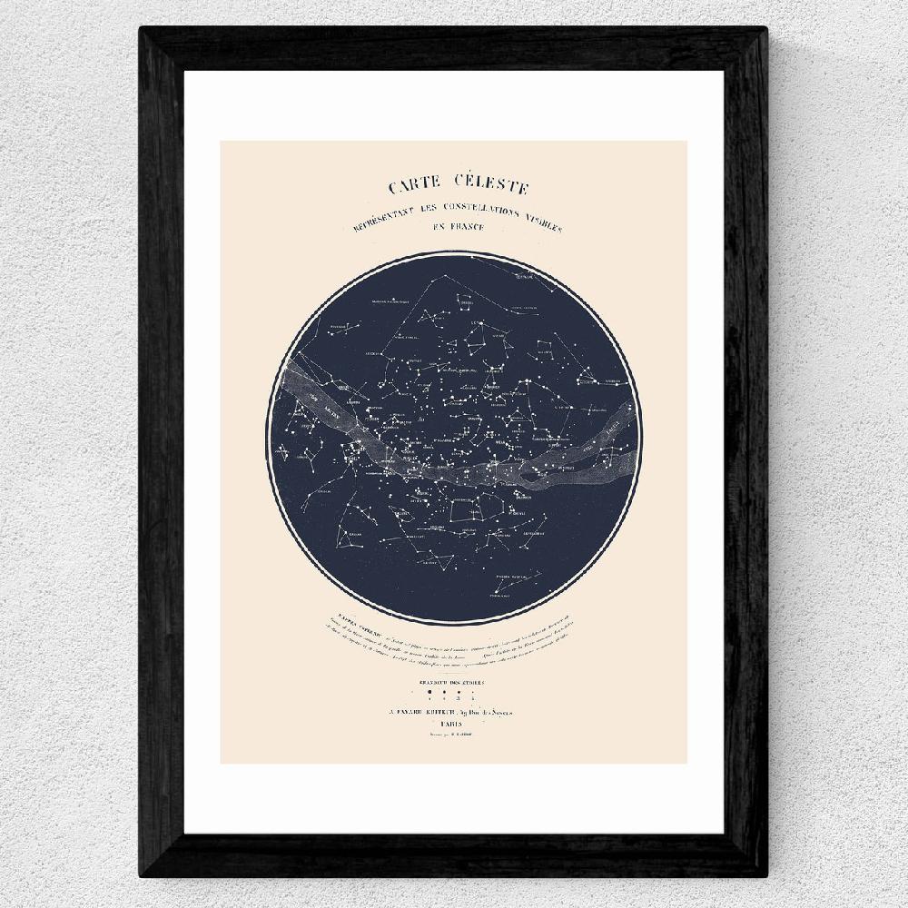 East End Prints Carte Du Ciel By Aster