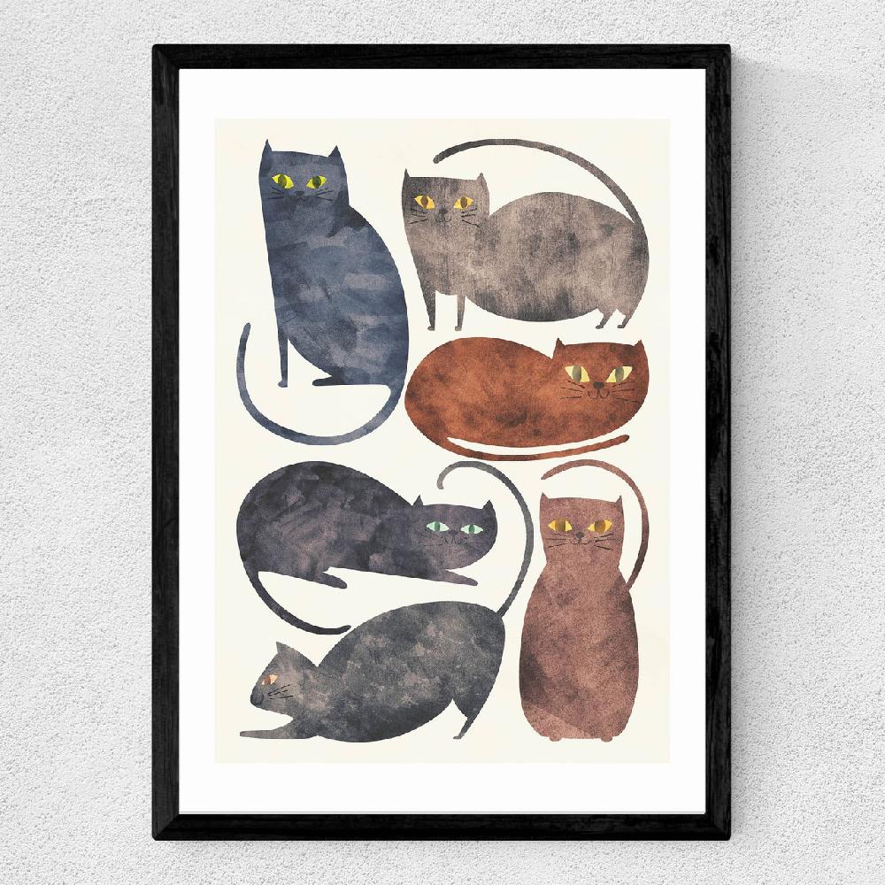 East End Prints Cats