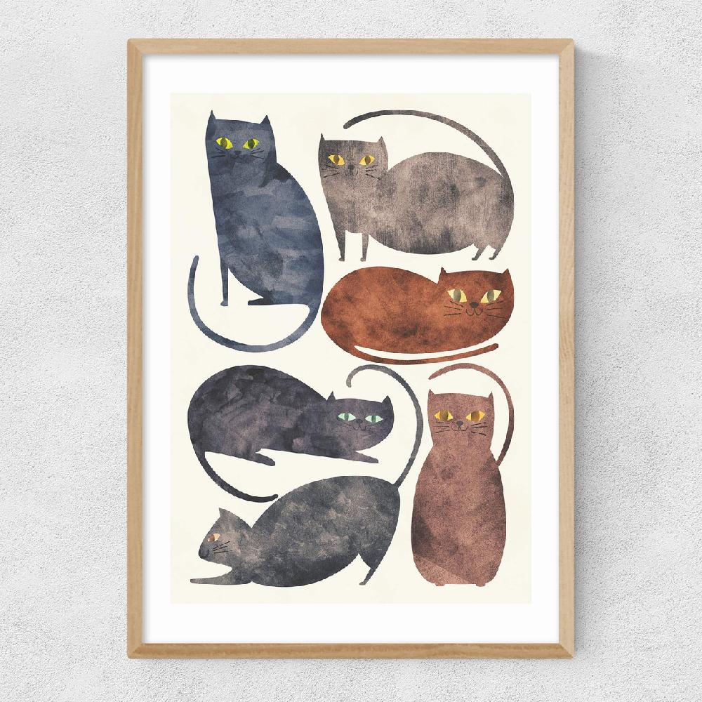 East End Prints Cats